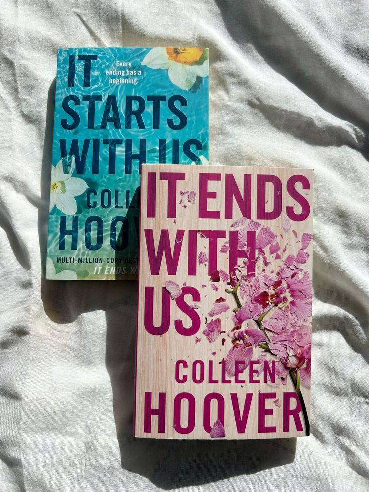 It Ends With Us & It Starts With Us Combo by Colleen Hoover