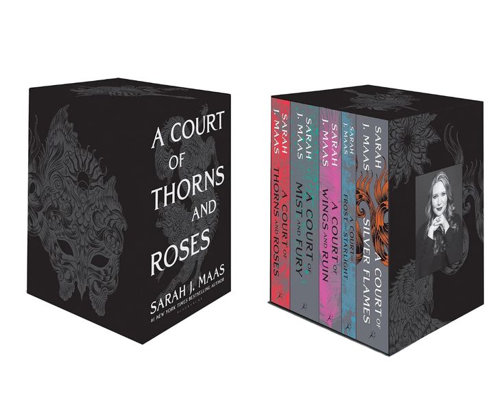 A Court of Thorns and Roses Series by Sarah J Maas - 5 Books (Hardcover)