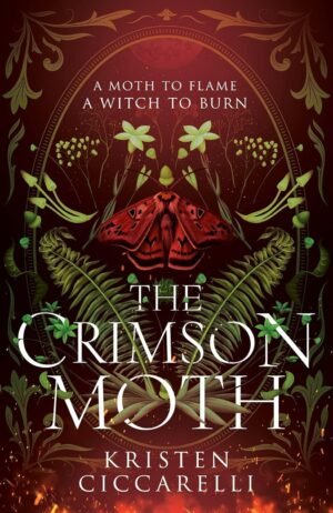 Crimson Moth by Kristen Ciccarelli