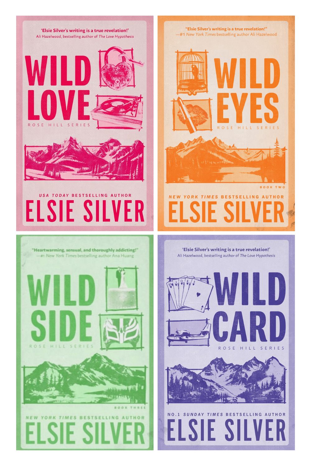 Rose Hill Series by Elsie Silver (4 Books)